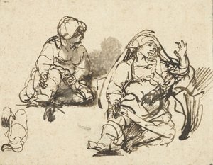 Studies for the Sick Woman in the 
